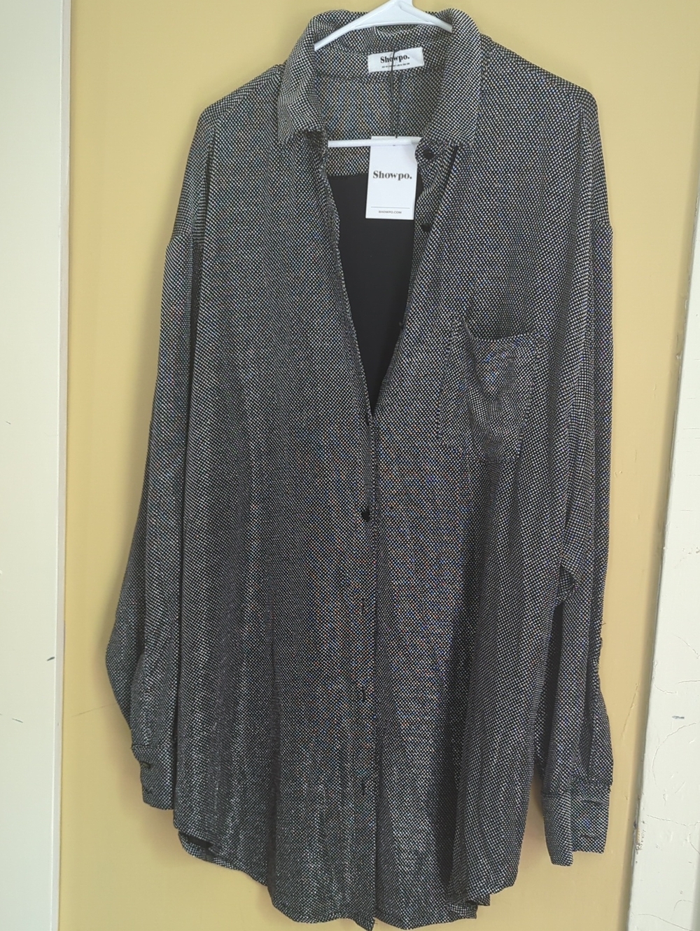 NWT Showpo. Ruri Sparkly Mini Dress
